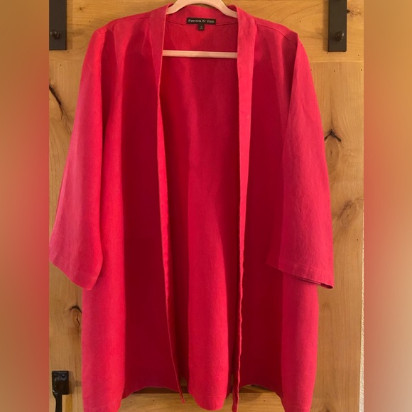 Preston & York Jackets & Blazers - Ladies linen topcoat